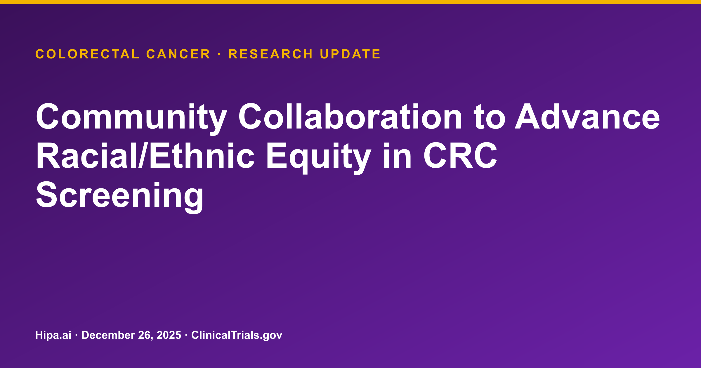Colorectal Cancer: Cologuard Shows Higher Screening Completion Rates — research update card