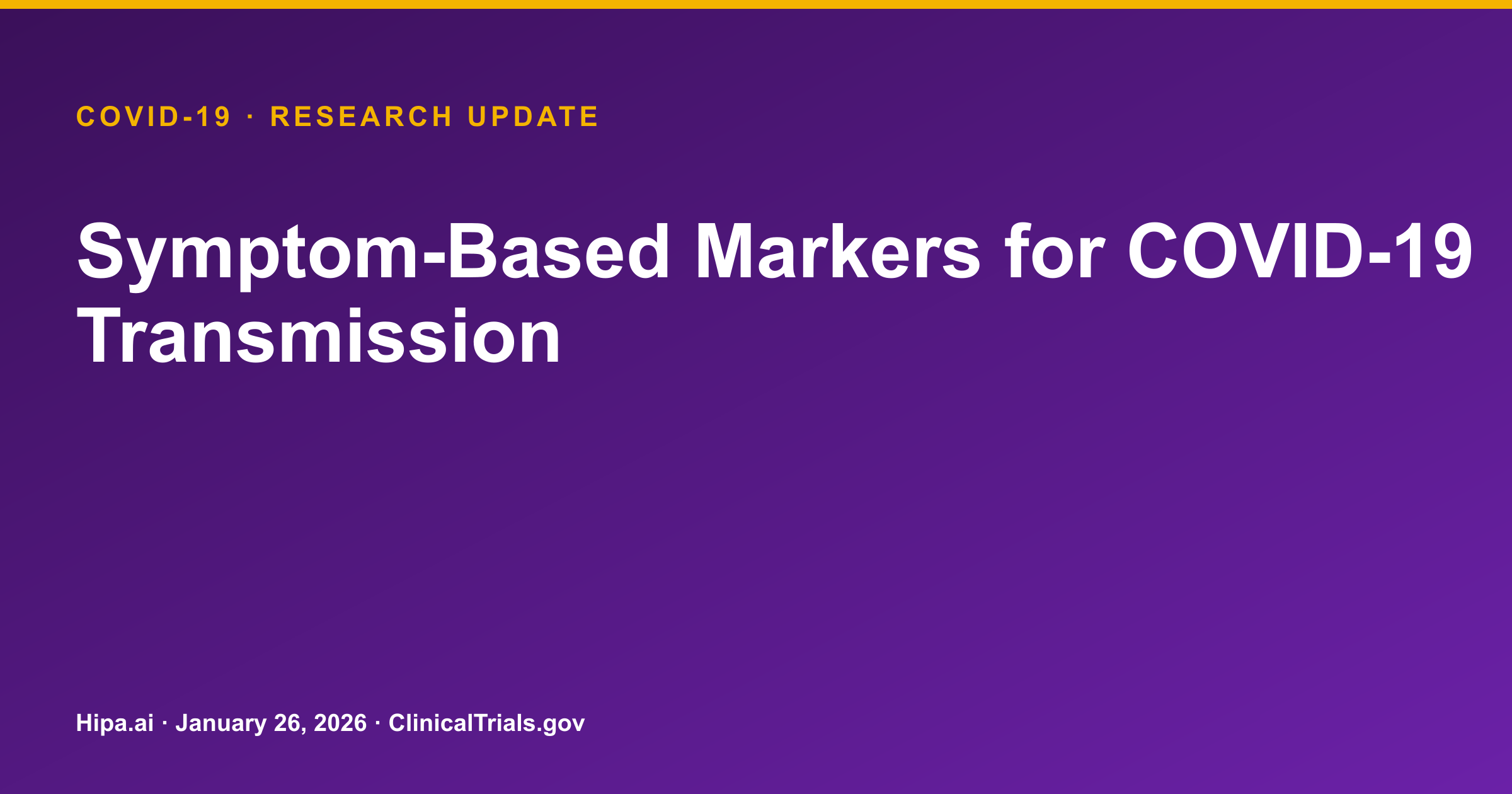 COVID-19: Observational Study Posts Symptom Data from 214 Patients — research update card
