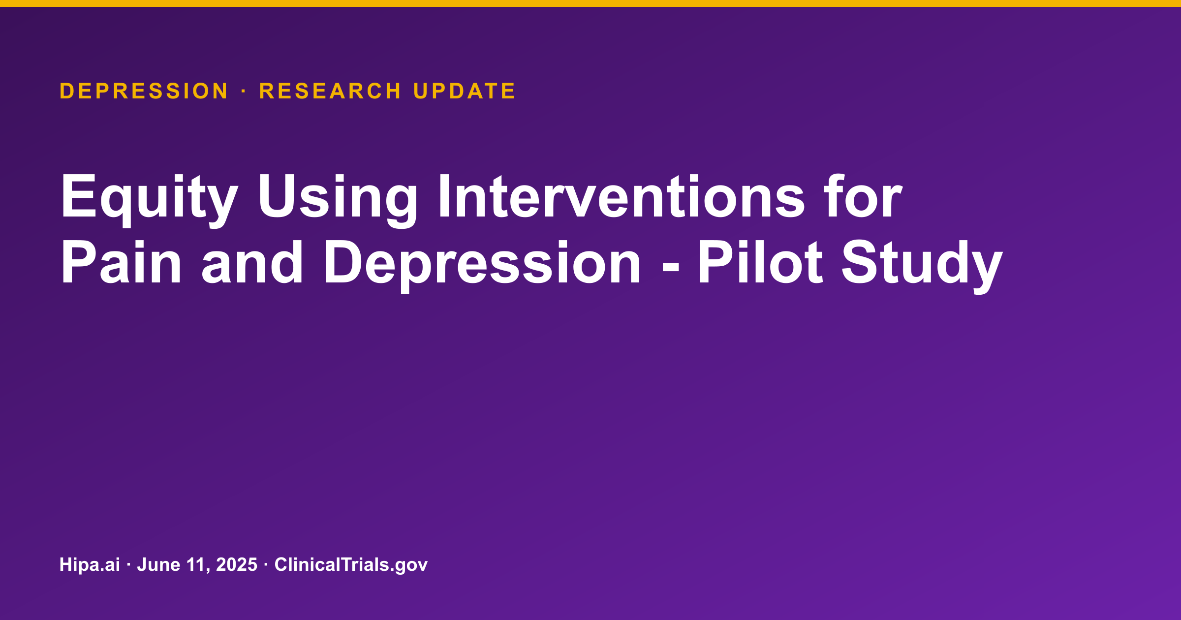 Depression & Pain: Coaching and Decision Aid Improves PHQ-8, BPI Scores — research update card
