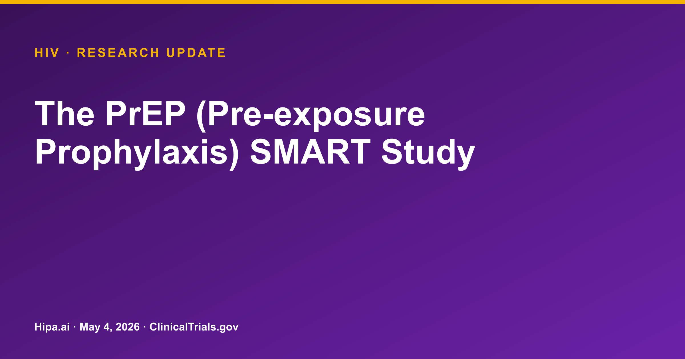 HIV PrEP Adherence Strategies Show Varying Probabilities of High Adherence — research update card
