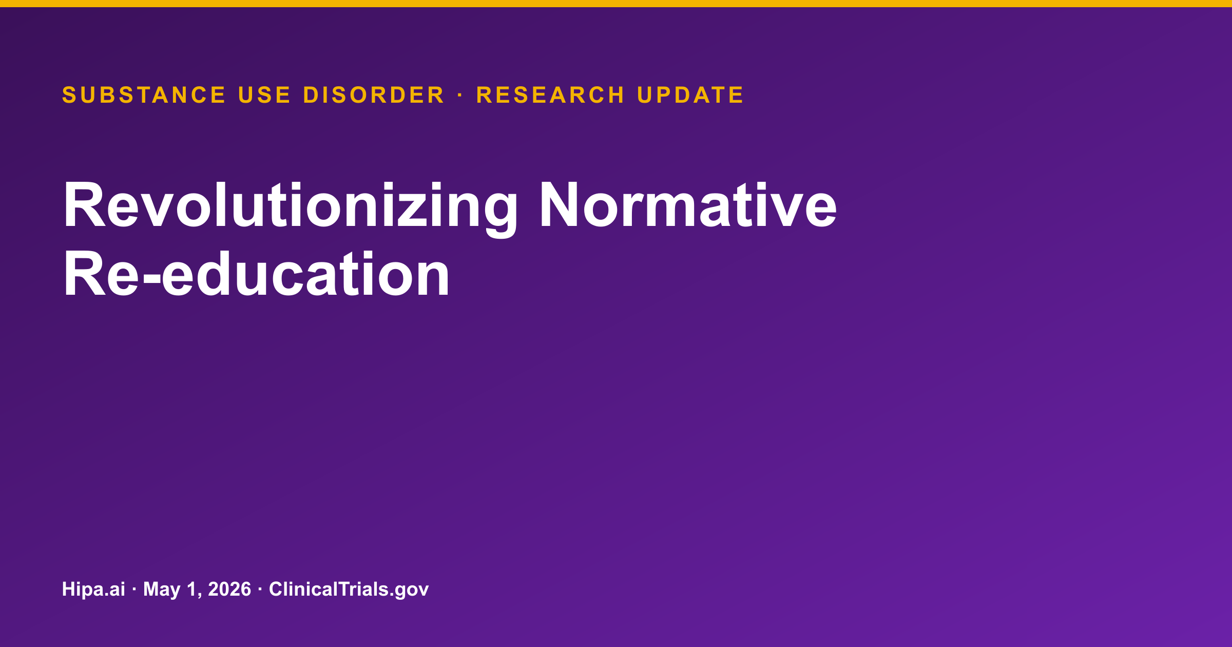 Alcohol Use Disorder: CampusGANDR App Shows No Significant Impact — research update card
