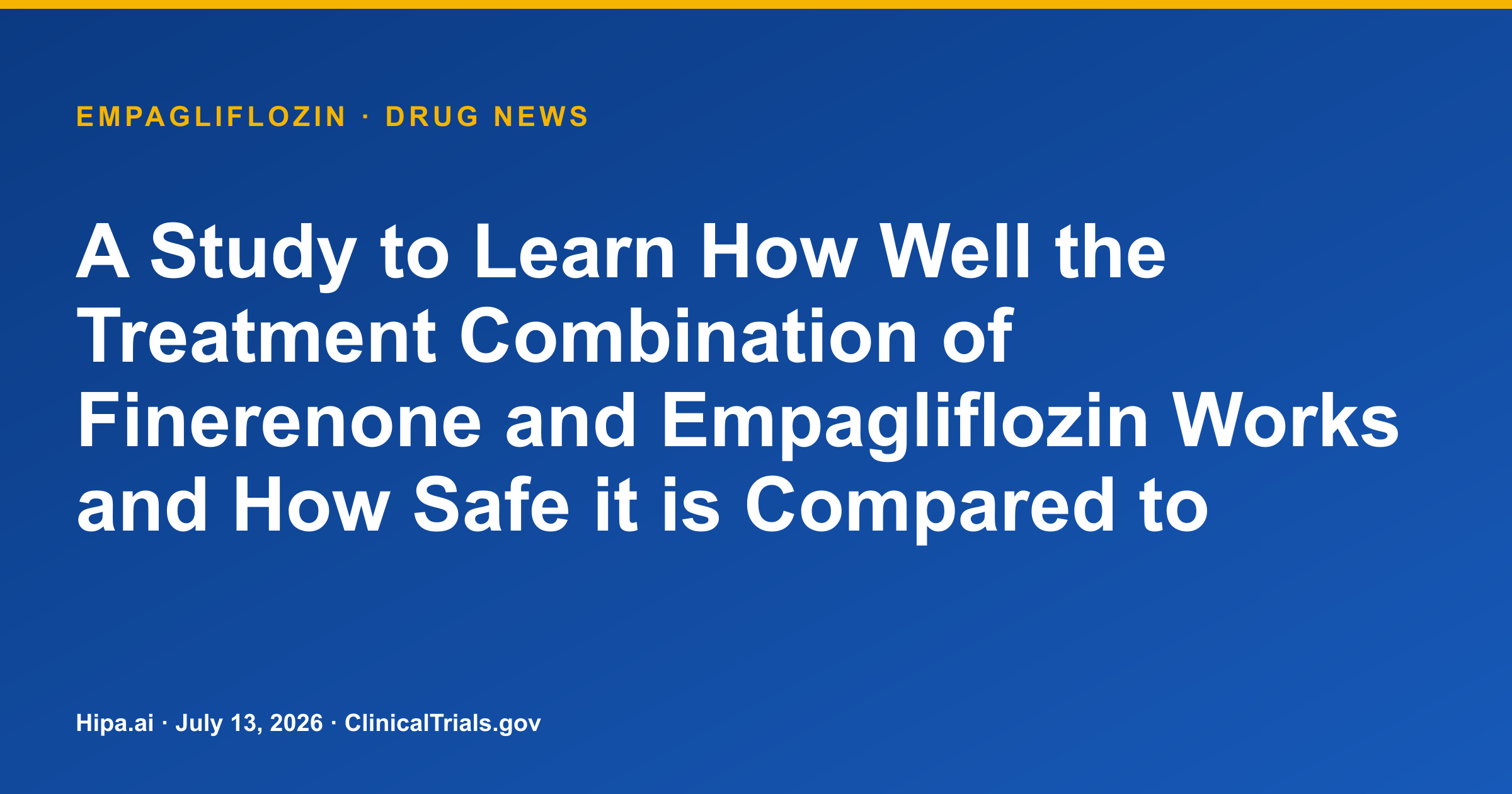 Empagliflozin Combination Shows Superior UACR Reduction in CKD, T2D — drug news card
